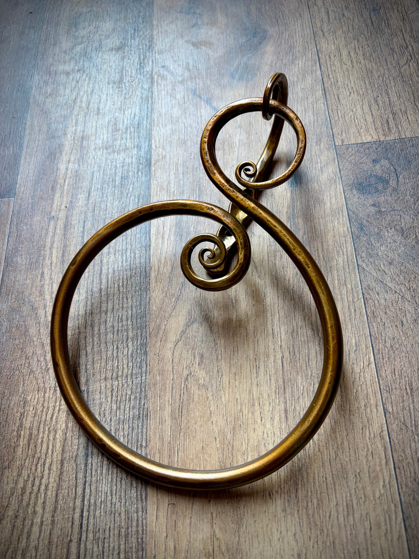 Scrolled Hand Towel Ring