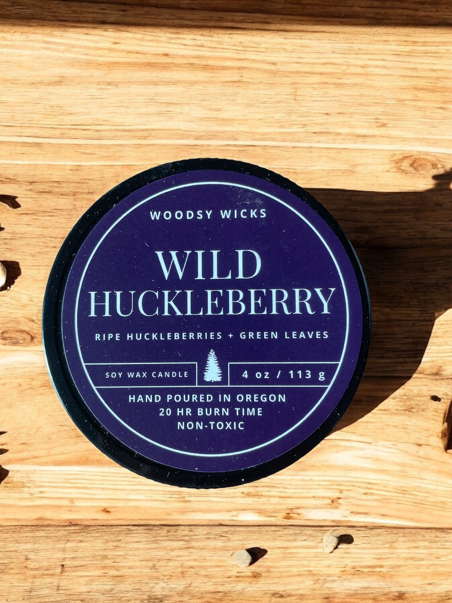 Wild Huckleberry Soy Wax Candle