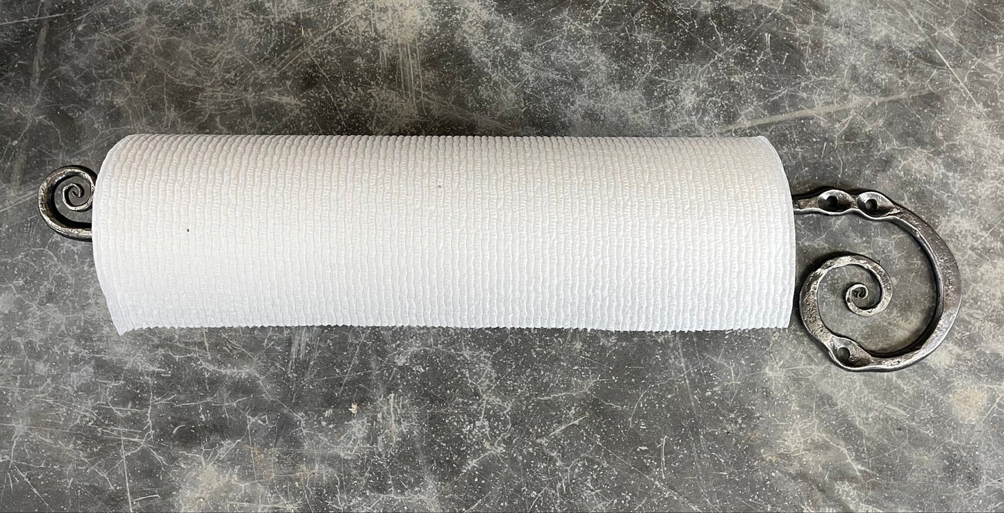 Scrolled Paper Towel Holder