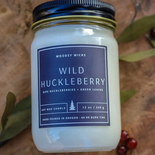 Wild Huckleberry Soy Wax Candle