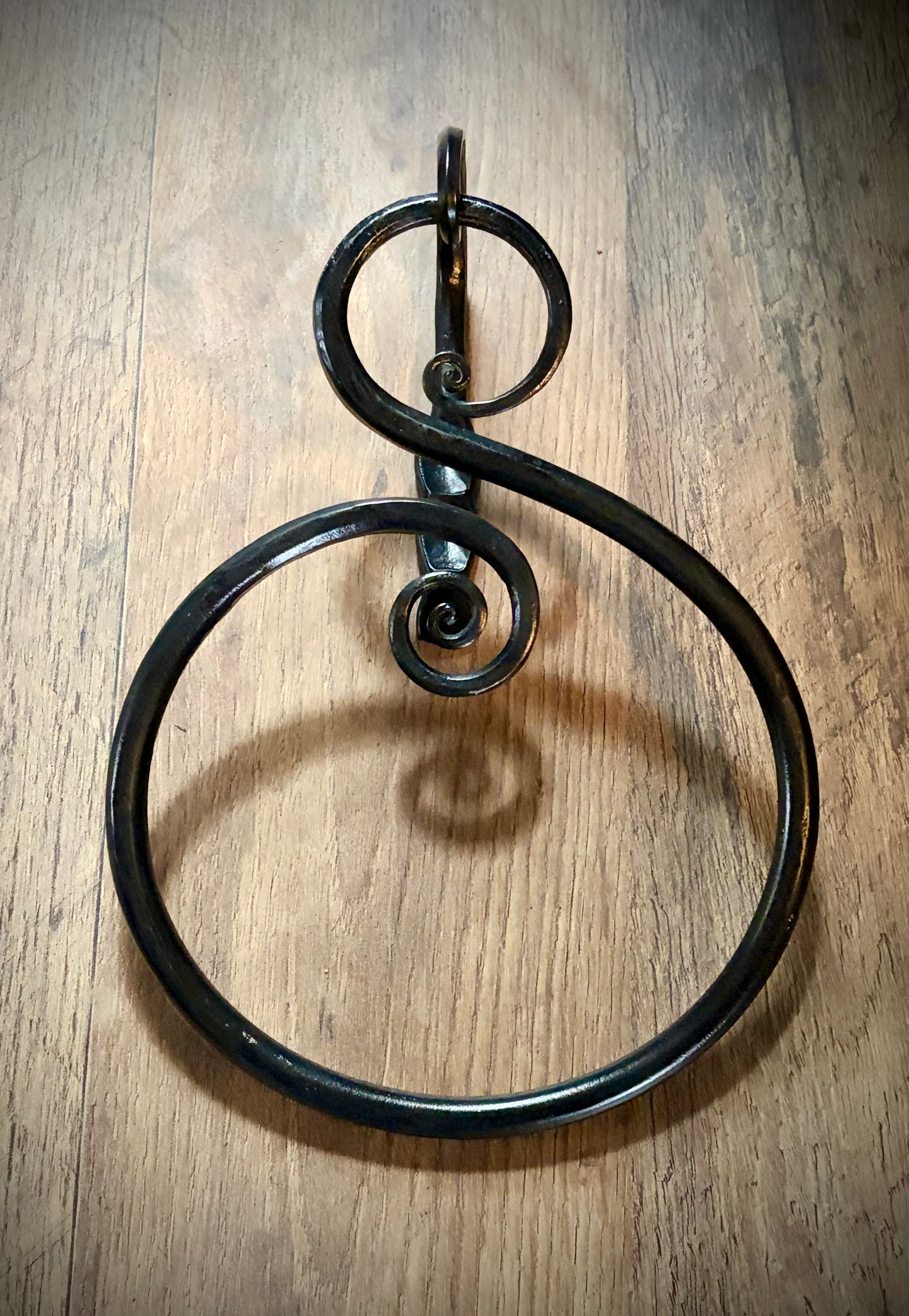 Scrolled Hand Towel Ring