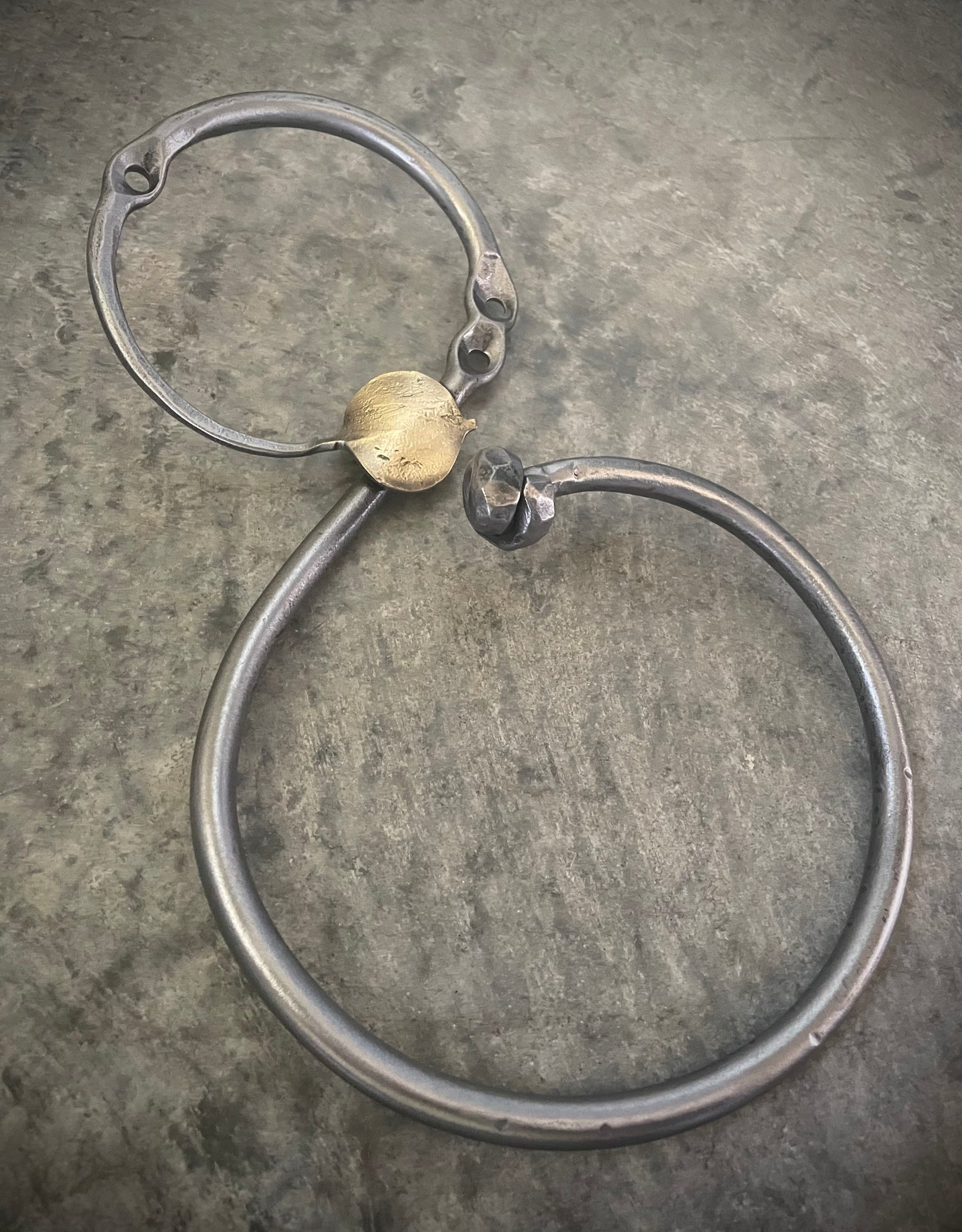 Aspen Leaf Hand Towel Ring