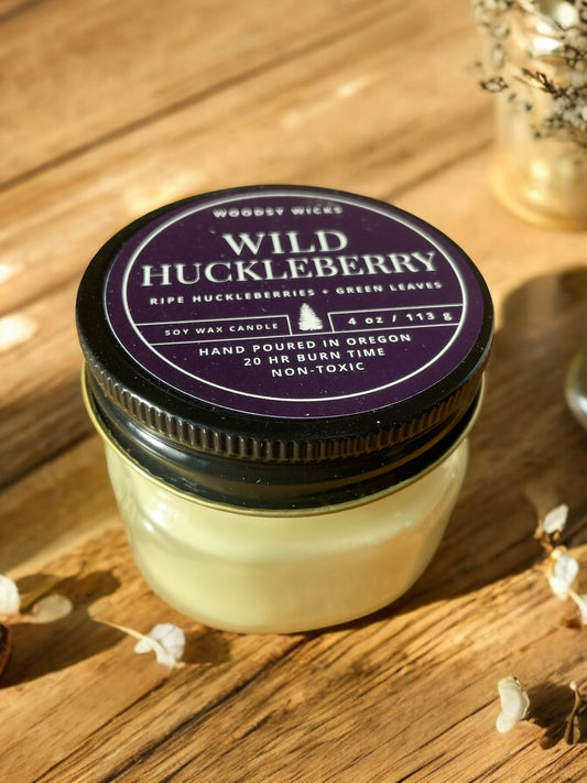 Wild Huckleberry Soy Wax Candle