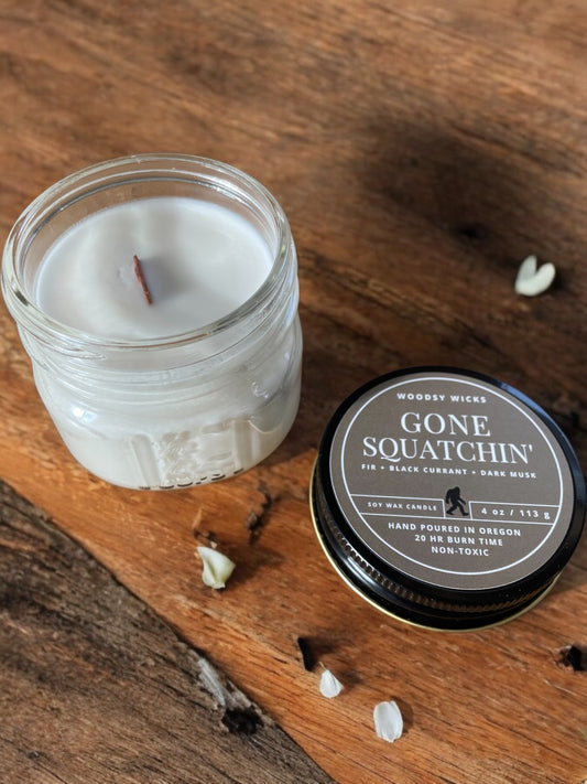 Bigfoot Gone Squatchin' Soy Candle