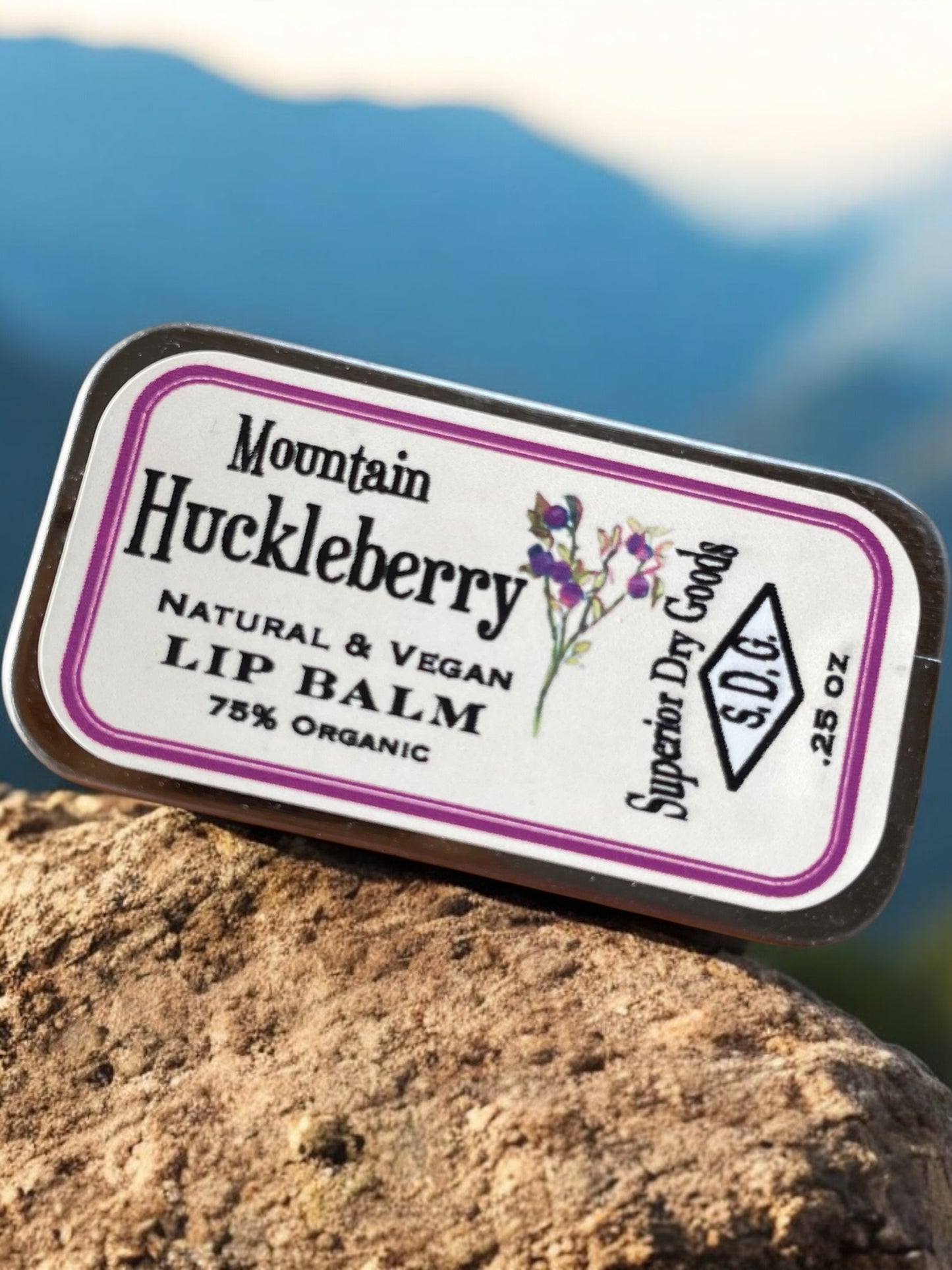 Mountain Huckleberry Lip Balm Slider