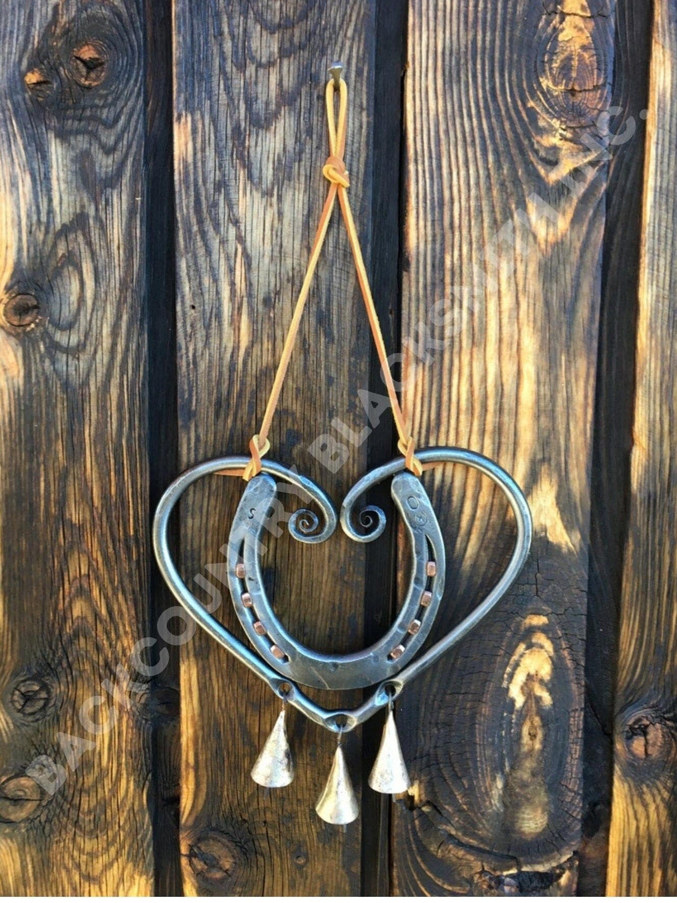 Lucky Love Wind Chime with Copper Nails