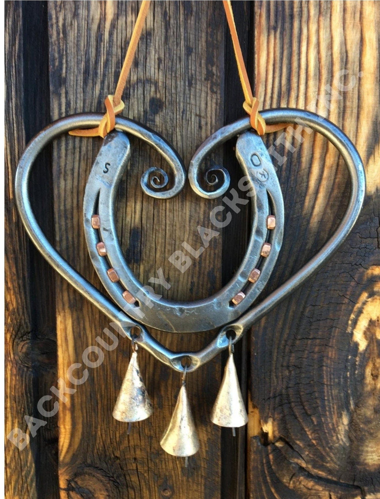 Lucky Love Wind Chime with Copper Nails