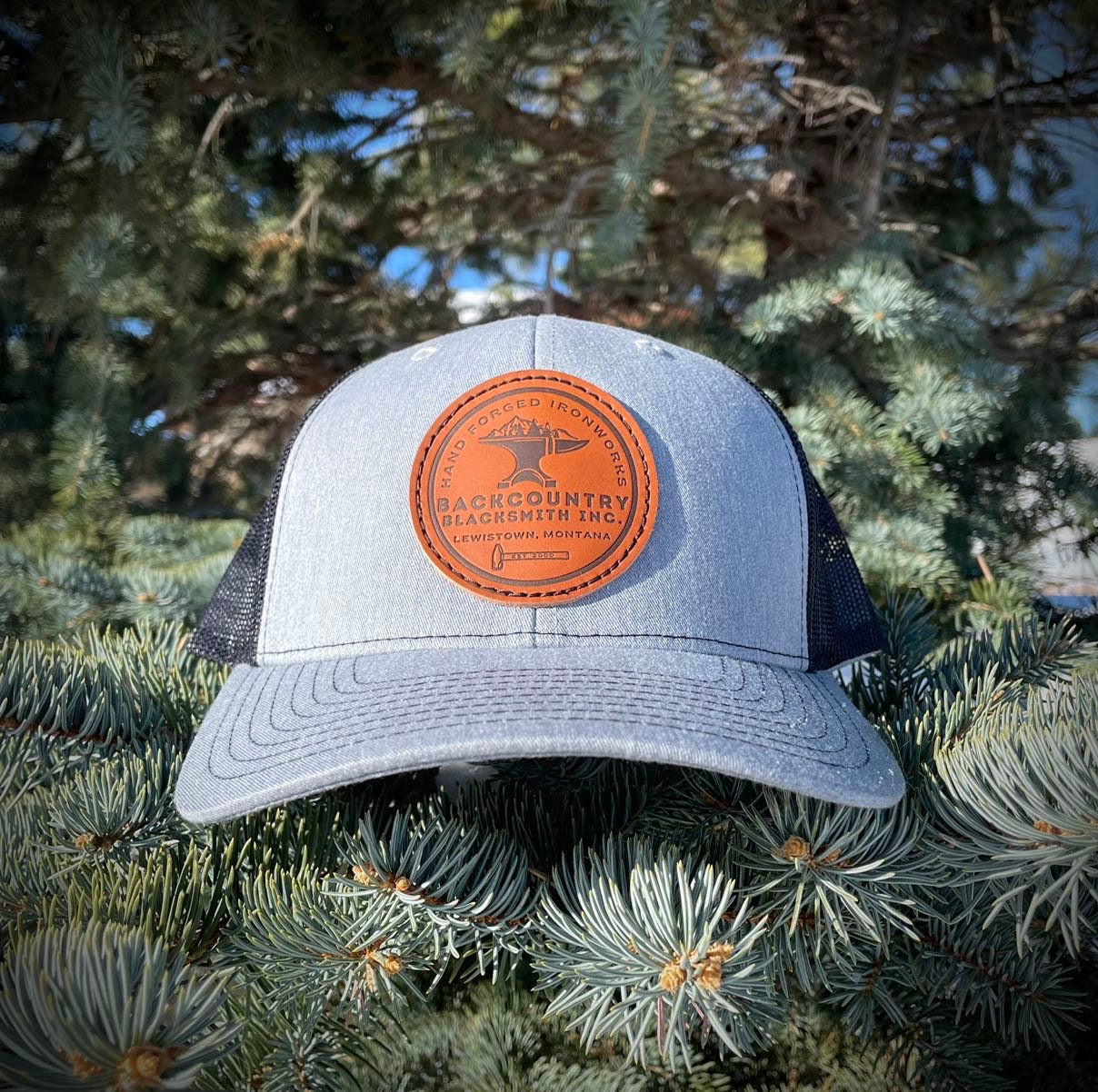 Backcountry Blacksmith Logo Trucker Cap