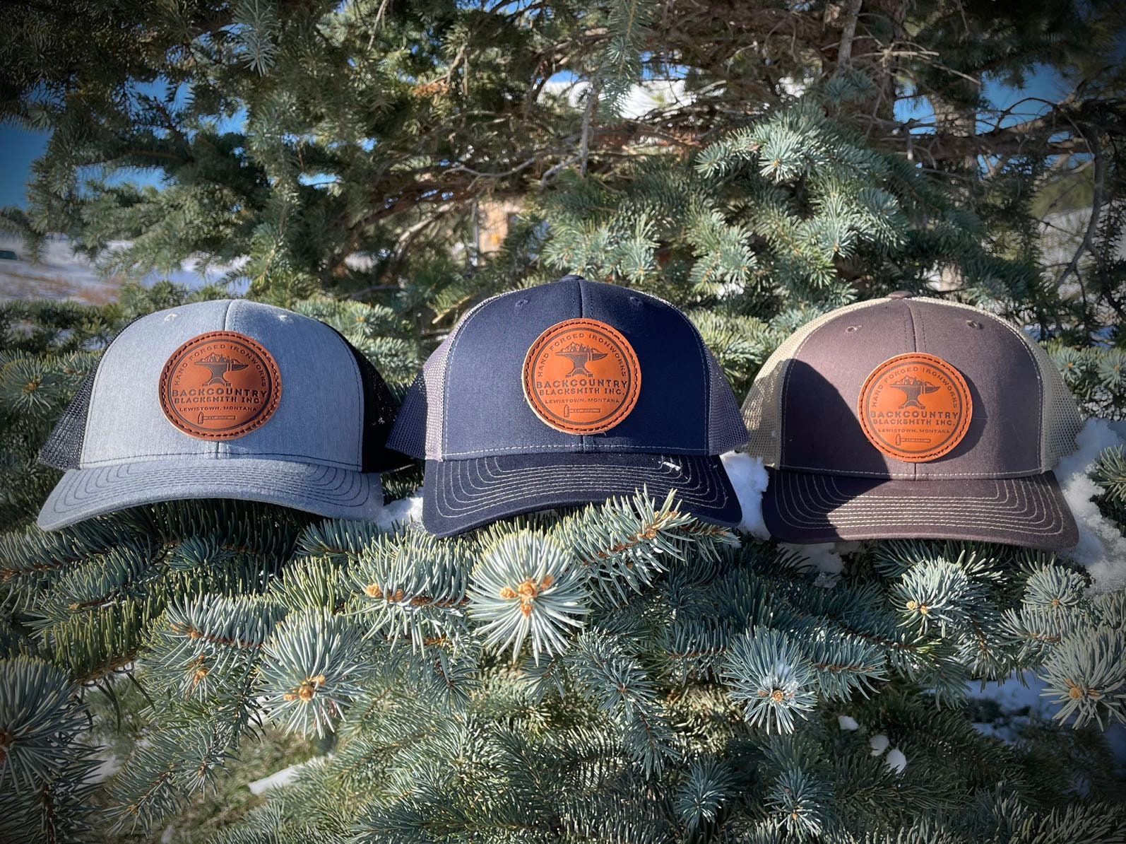 Backcountry Blacksmith Logo Trucker Cap