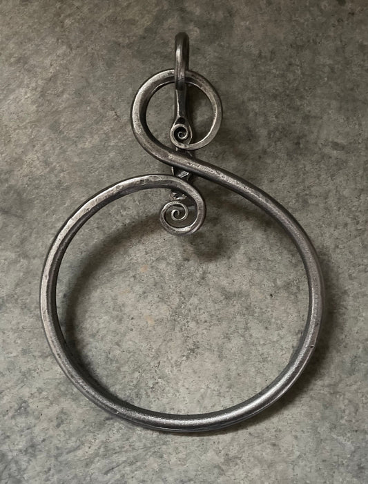 Scrolled Hand Towel Ring