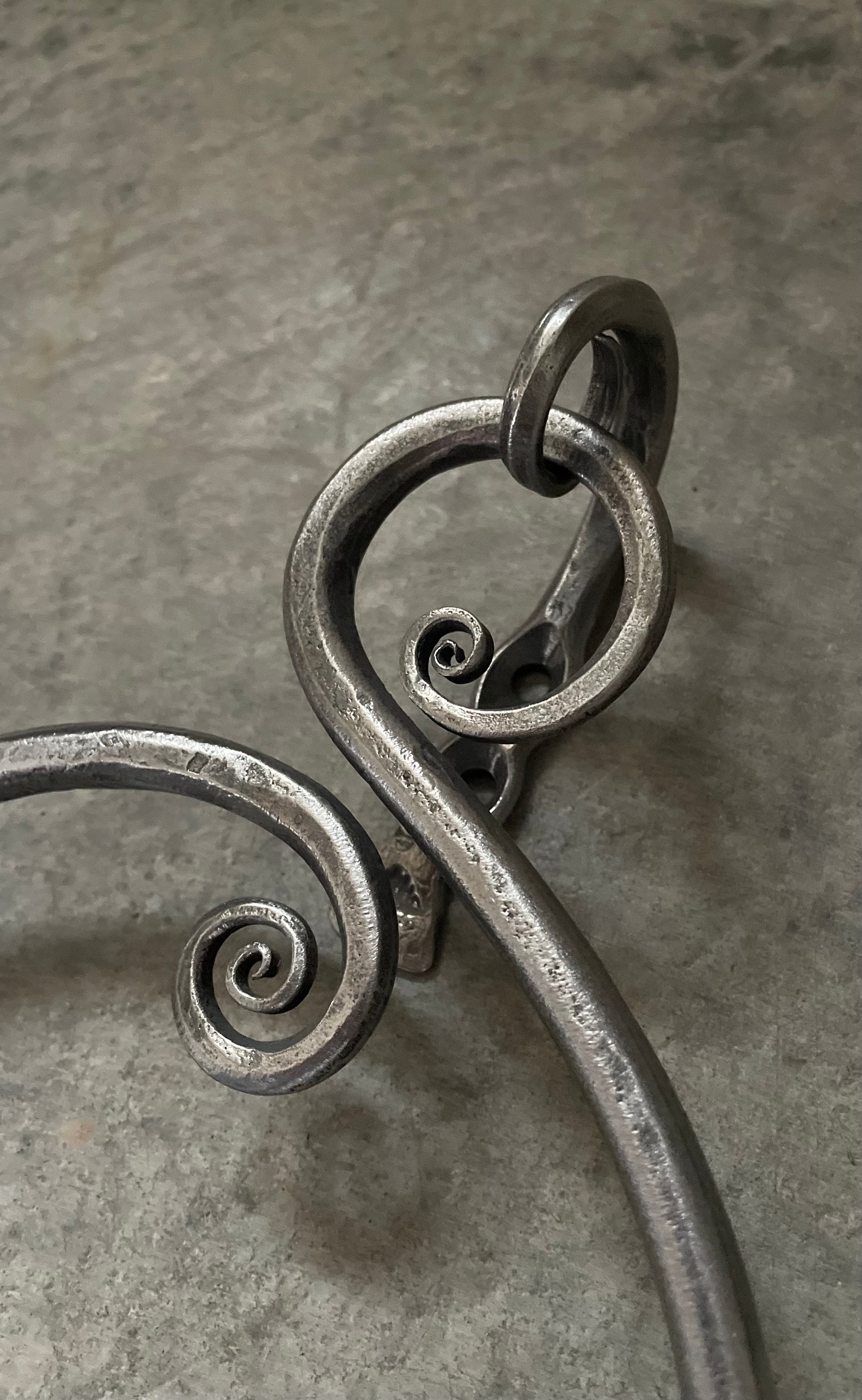 Scrolled Hand Towel Ring