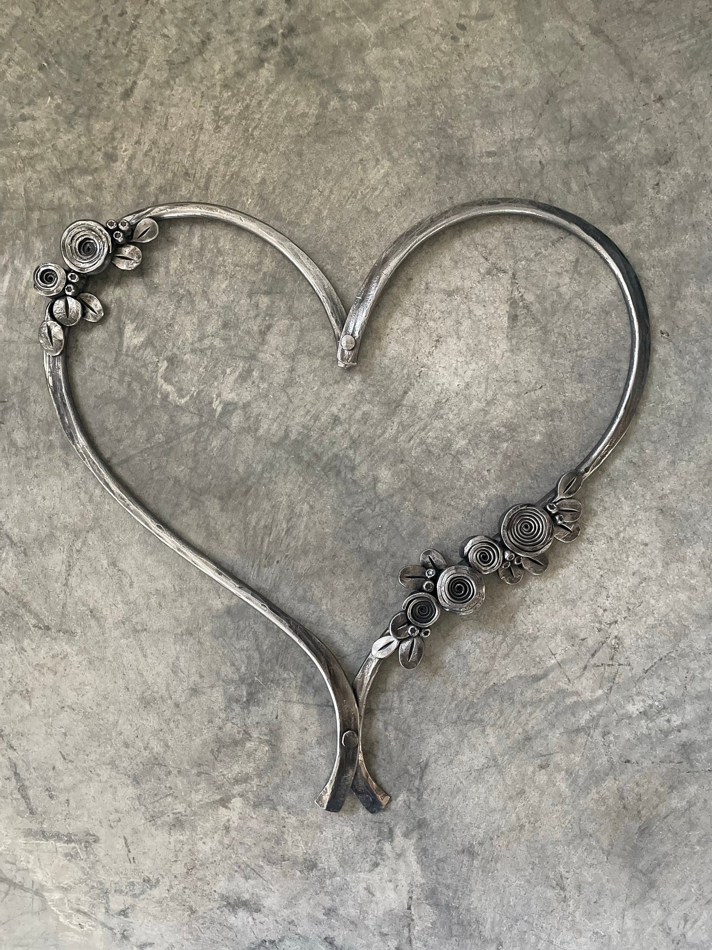 Steel Heart Wreath