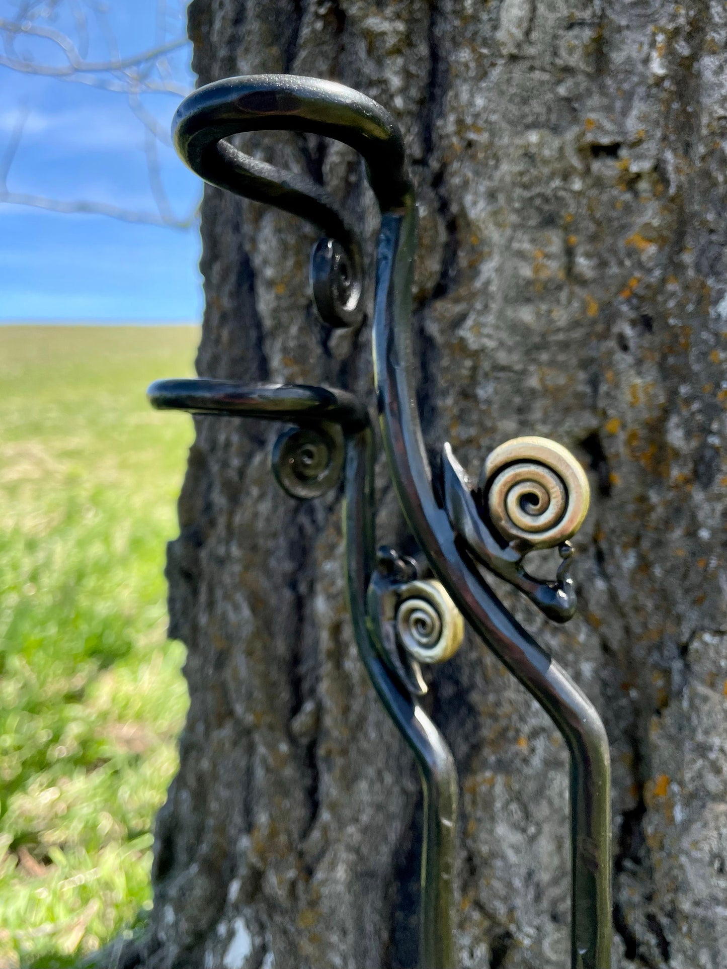 Hand Forged Wine Glass Stake