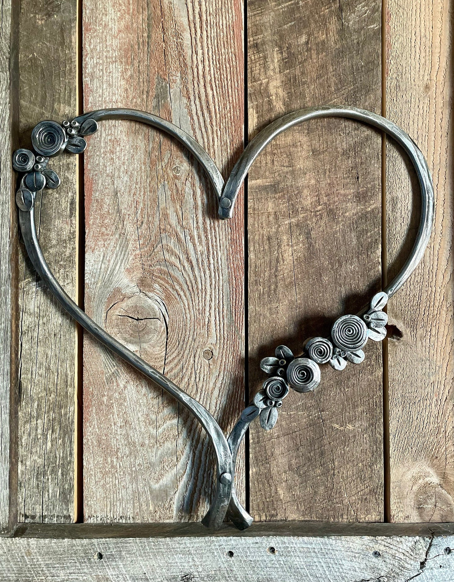 Steel Heart Wreath